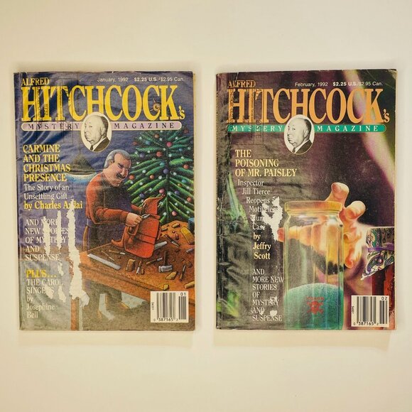 10 Classic Alfred Hitchcock Mystery Magazines - Picture 4 of 5